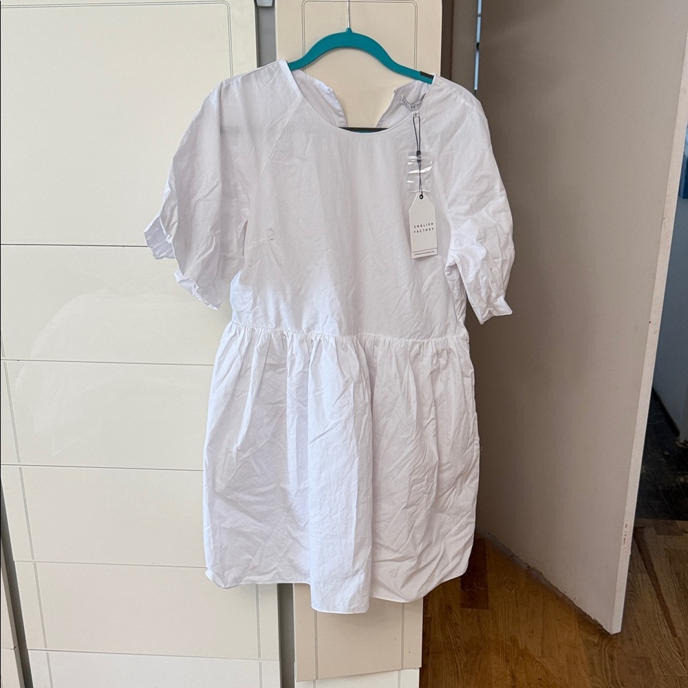 English Factory White Dress
